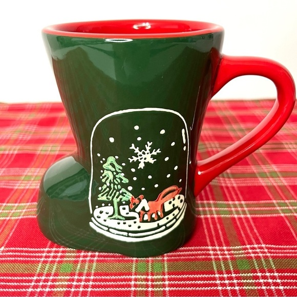 Potter’s Studio Christmas Stocking Coffee Tea Hot Cocoa Mug - Picture 1 of 7
